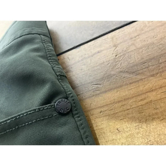 Public Rec Workday Chino Pants Mens 32x32 Green Stretch Golf Performance - Picture 5 of 12